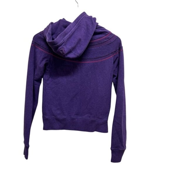 Lululemon Feel Good Hoodie Purple Pink Jacket Size 4 - Picture 3 of 5